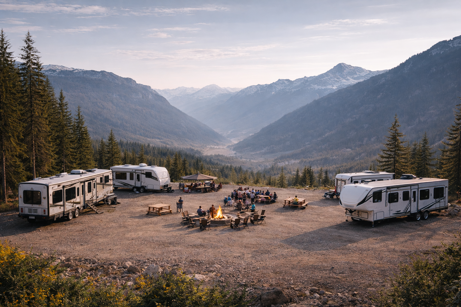 StemHeaven mountain terrace view